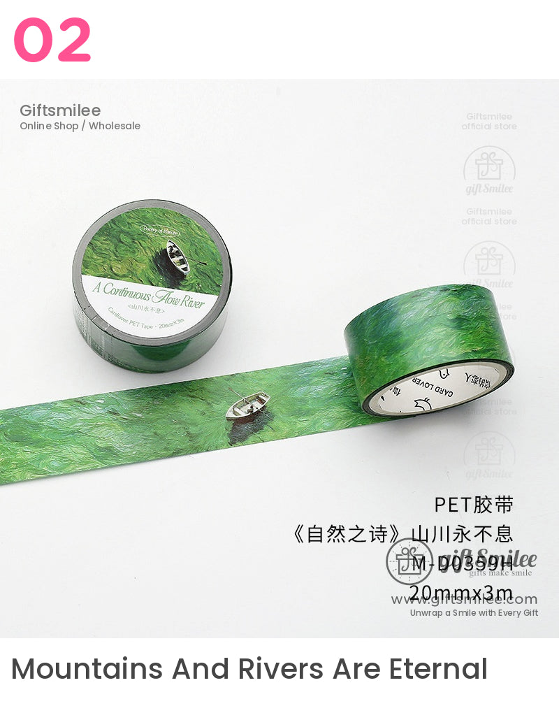 Scenic Landscape Nature Roll Tapes | KS-RT-1626