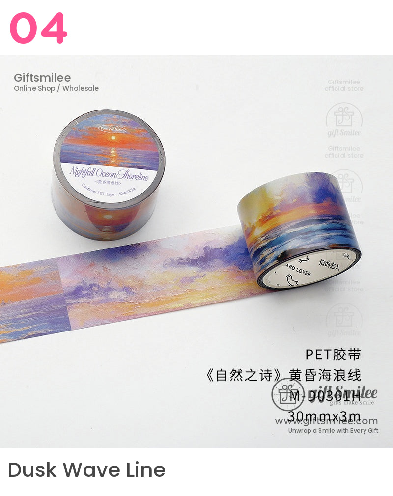 Scenic Landscape Nature Roll Tapes | KS-RT-1626