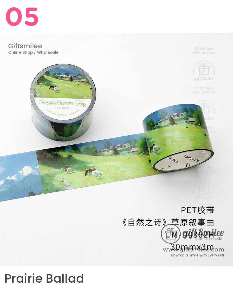Scenic Landscape Nature Roll Tapes | KS-RT-1626