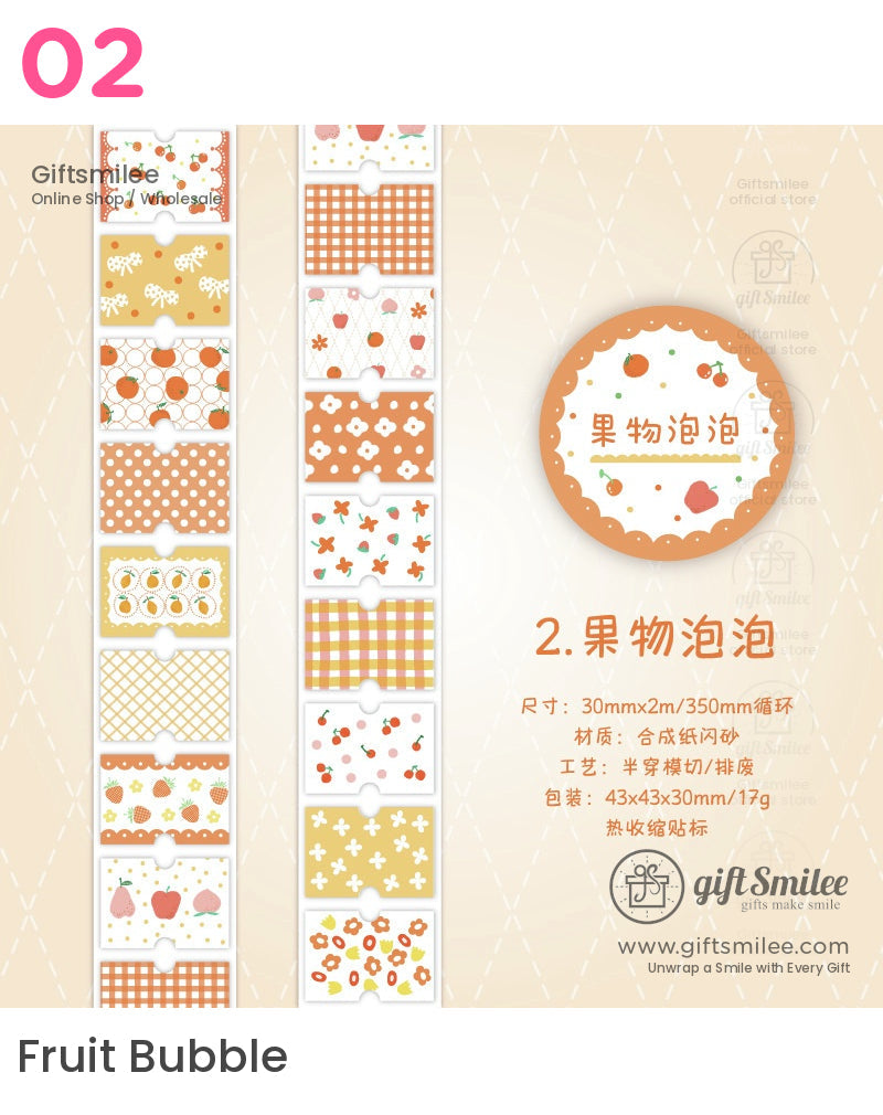 Decorative Vibrant Roll Tapes | KS-RT-1632