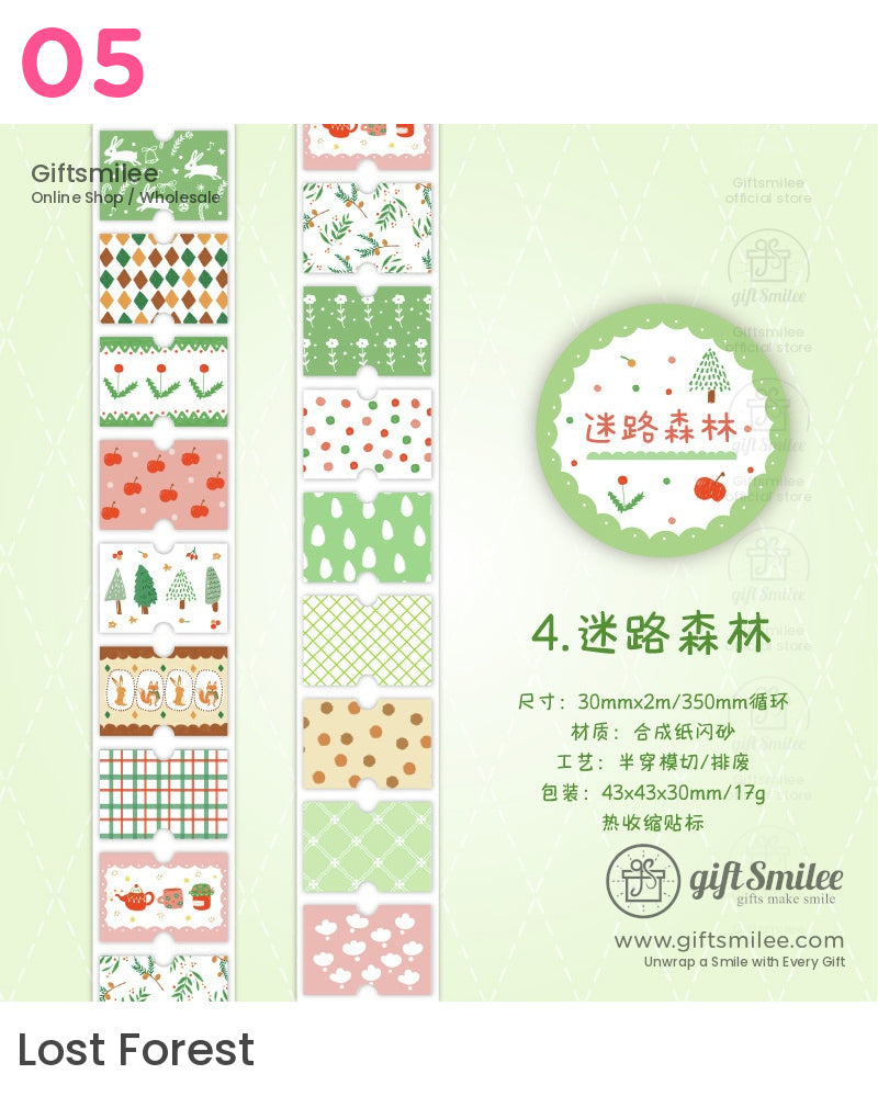 Decorative Vibrant Roll Tapes | KS-RT-1632