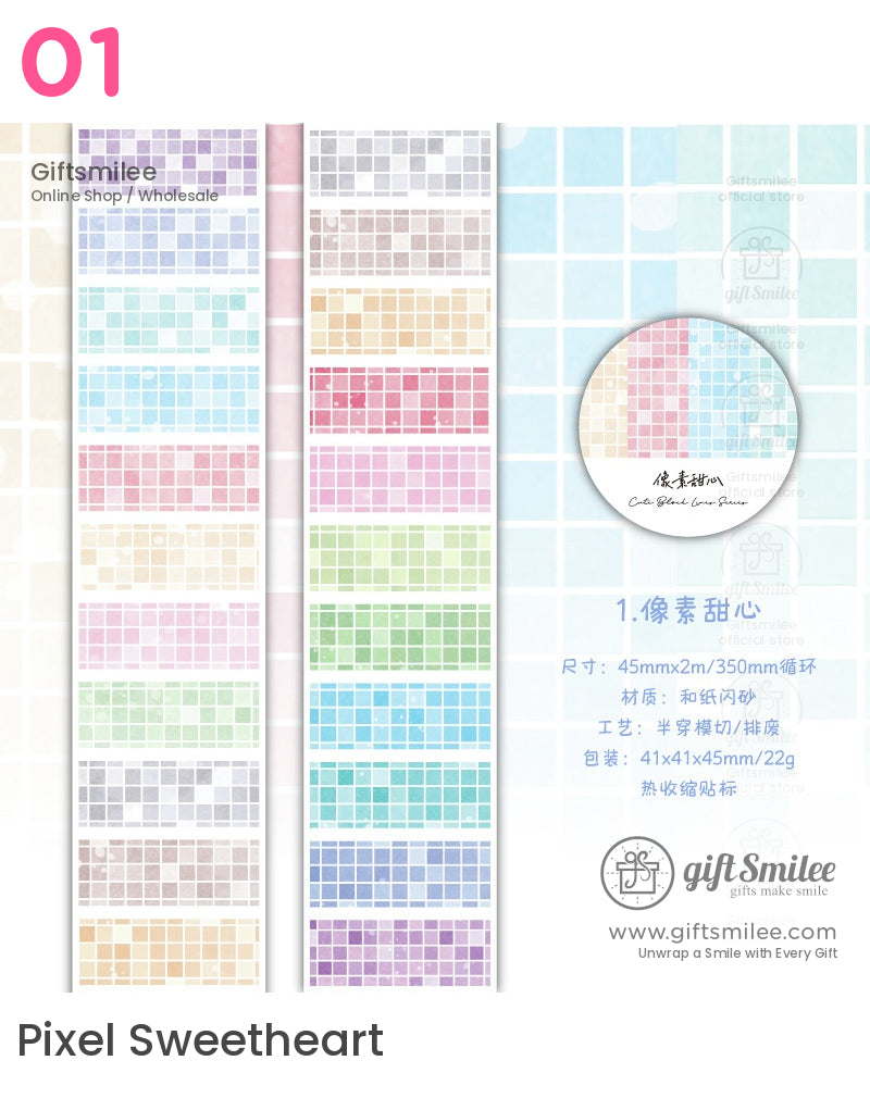 Pastel Decorative Die-Cut Tape | KS-RT-1653