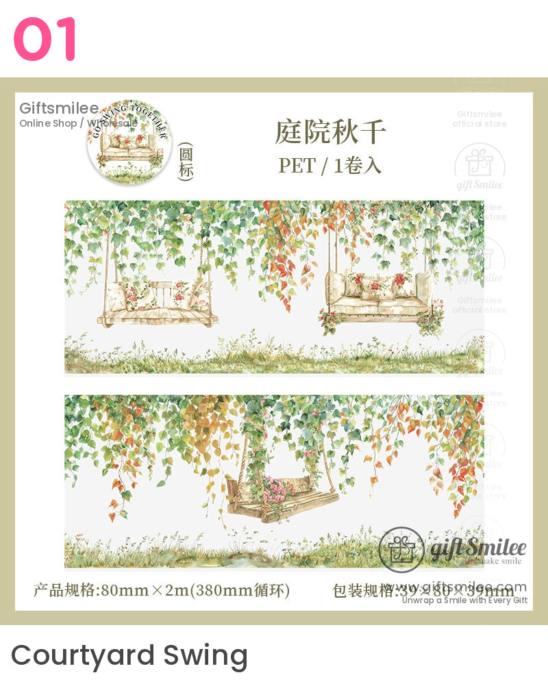 Scenic Swing Garden Roll Tapes | KS-RT-1655
