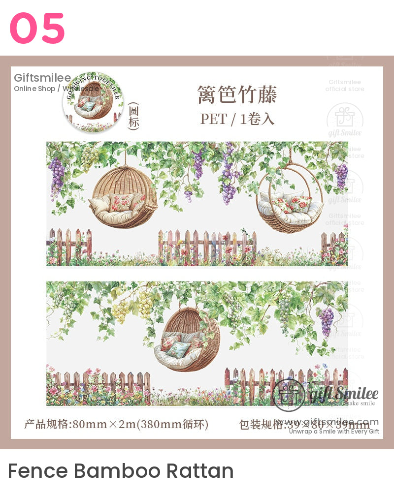 Scenic Swing Garden Roll Tapes | KS-RT-1655