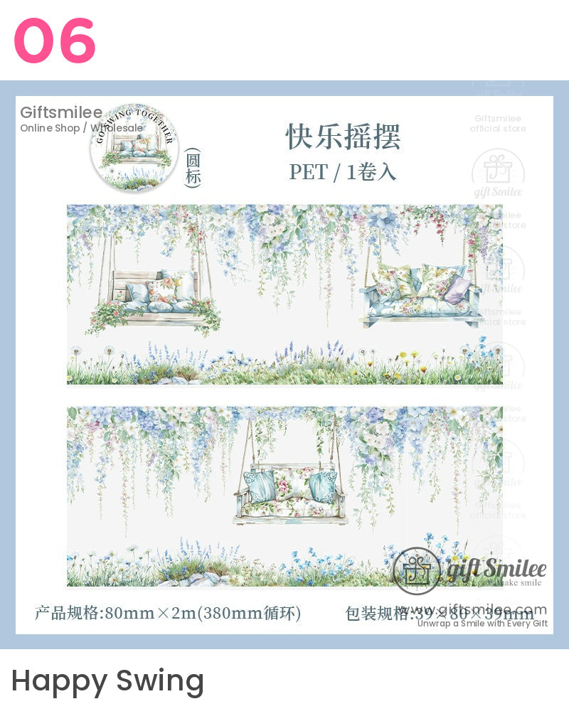 Scenic Swing Garden Roll Tapes | KS-RT-1655