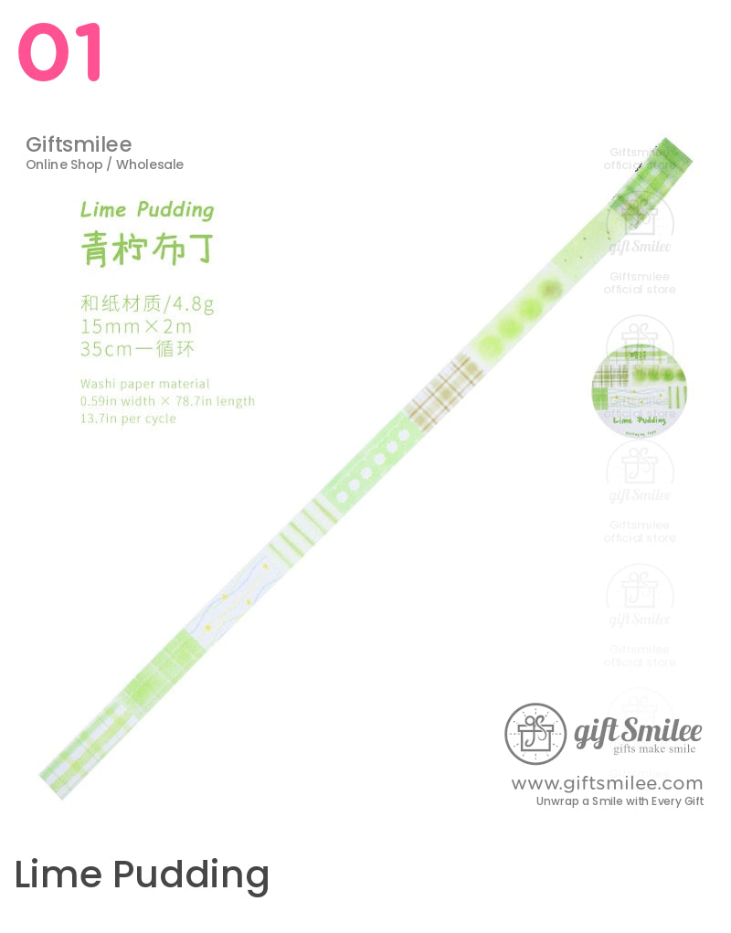Pastel-Themed Roll Tapes | KS-RT-1659