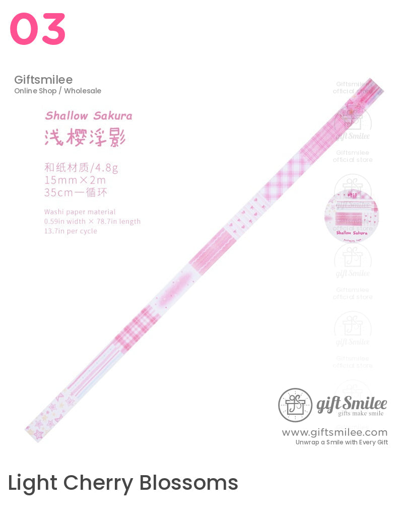 Pastel-Themed Roll Tapes | KS-RT-1659