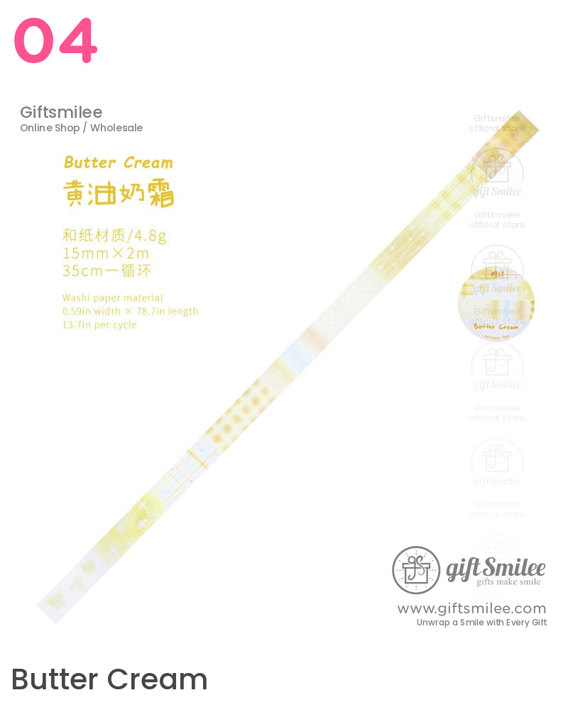 Pastel-Themed Roll Tapes | KS-RT-1659