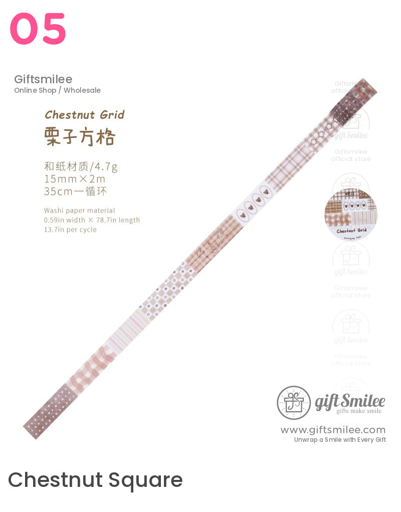 Pastel-Themed Roll Tapes | KS-RT-1659