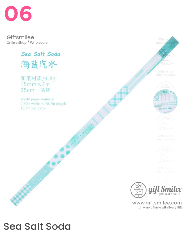 Pastel-Themed Roll Tapes | KS-RT-1659