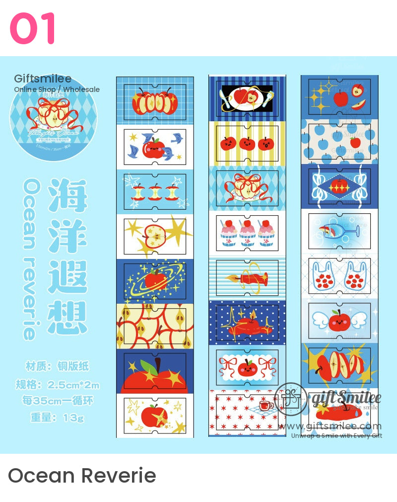Fruit Washi Tape Die-Cut Tape | KS-RT-1662