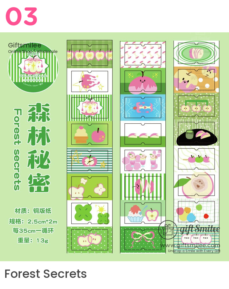 Fruit Washi Tape Die-Cut Tape | KS-RT-1662