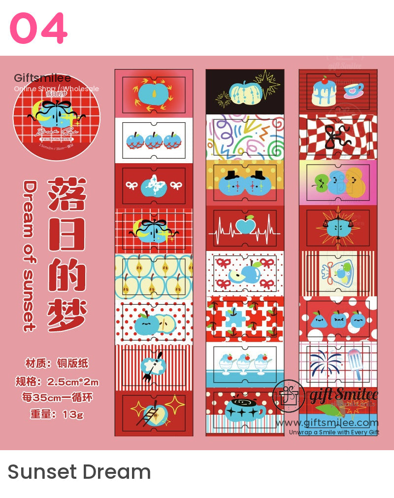 Fruit Washi Tape Die-Cut Tape | KS-RT-1662