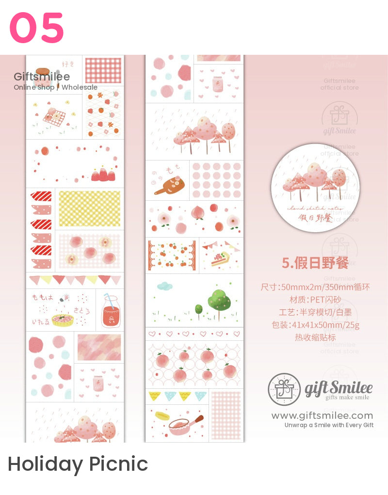 Label Frames Washi Pet Tape | KS-RT-1664