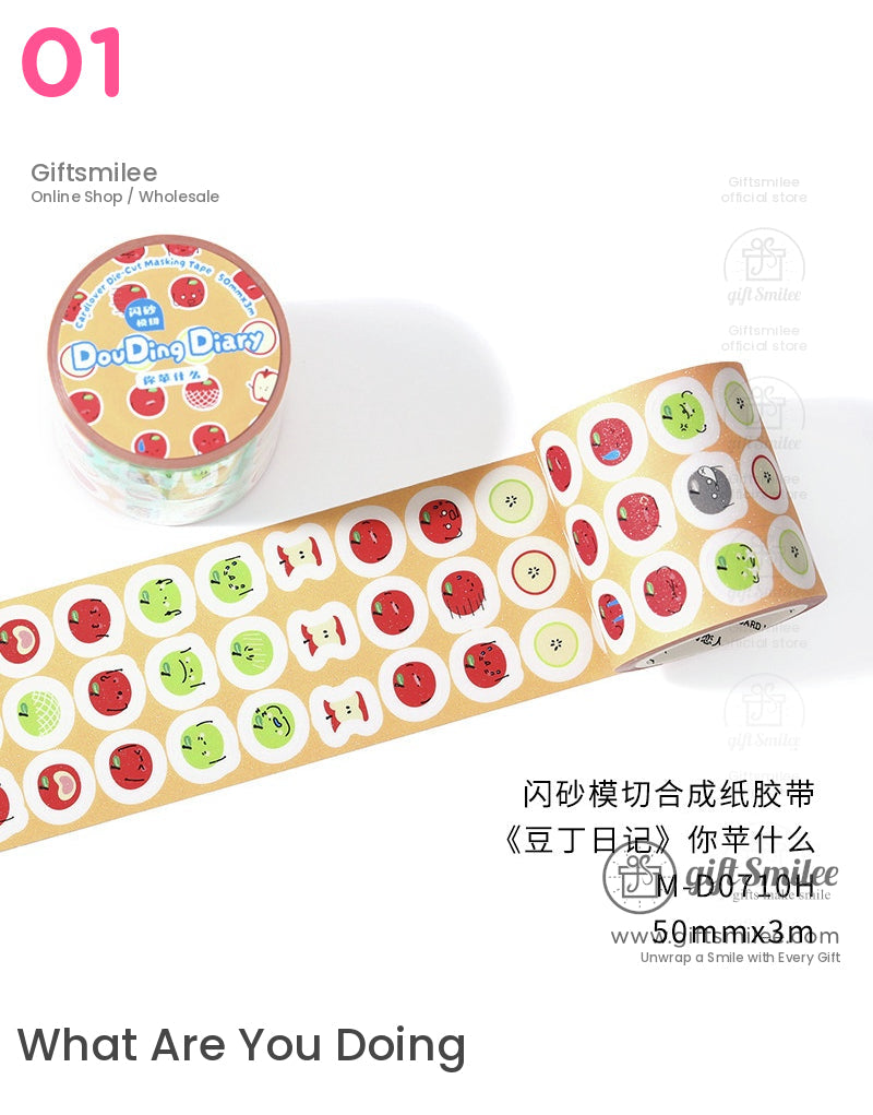 Strawberries Kawaii Roll Tapes | KS-RT-1667