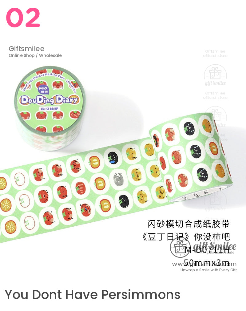 Strawberries Kawaii Roll Tapes | KS-RT-1667