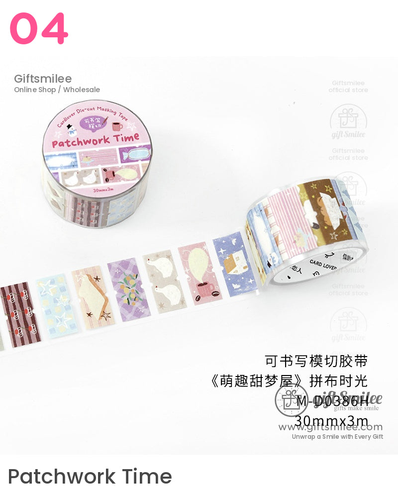 Kawaii Labels Bears Bunnies Roll Tapes | KS-RT-1669