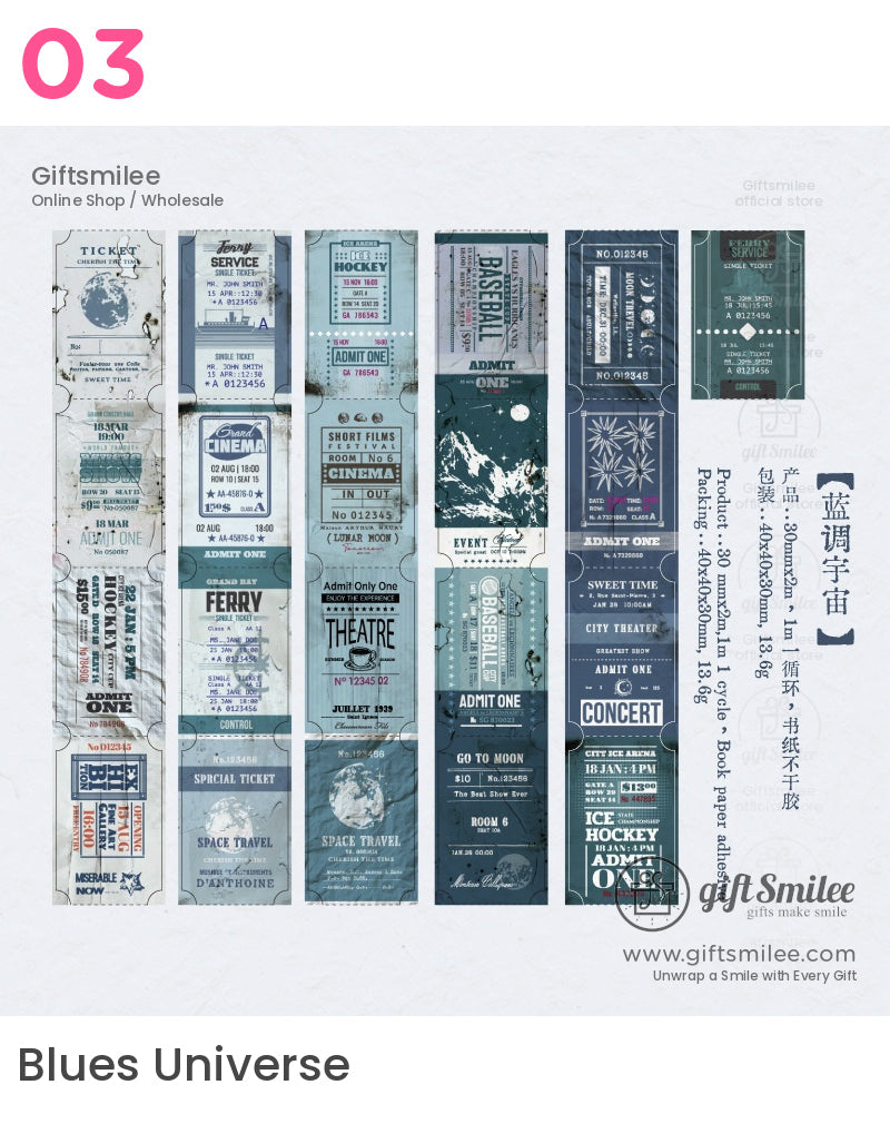 Revolving Notes Roll Tapes | KS-RT-1702
