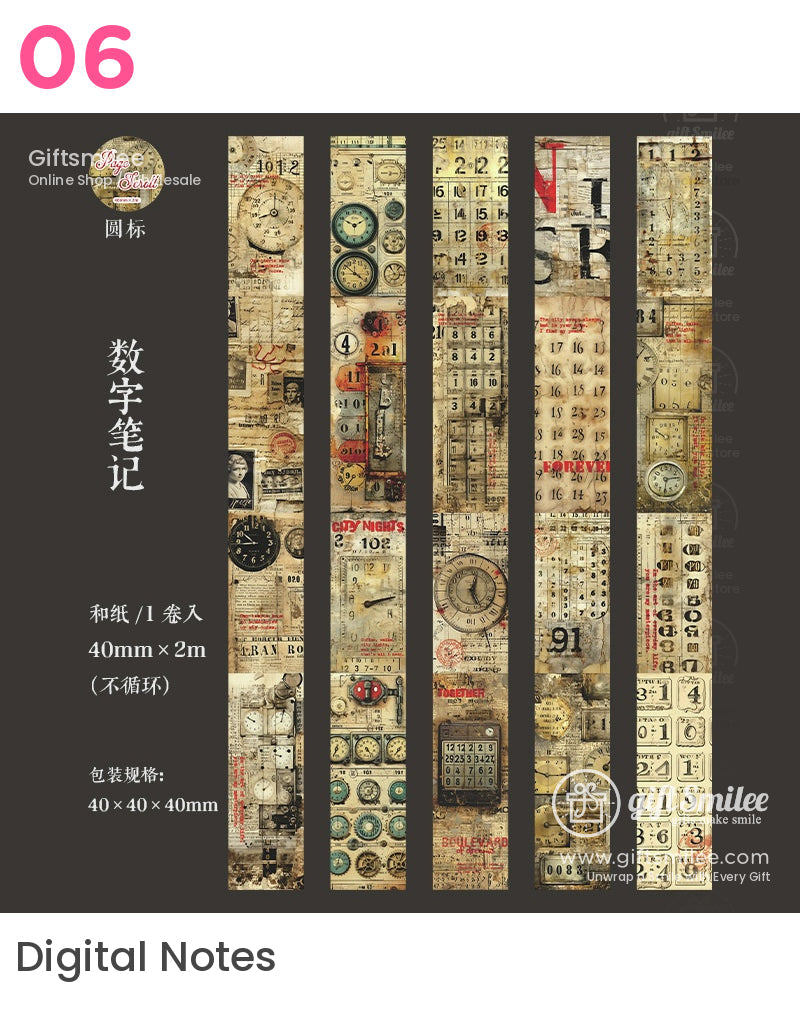 Book Scroll Roll Tapes | KS-RT-1703
