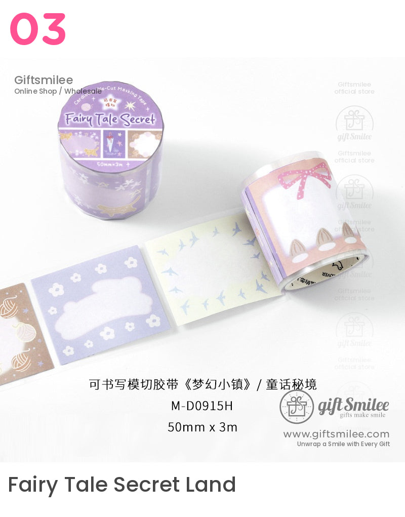 Dream Town Die-Cut Tape | KS-RT-1705