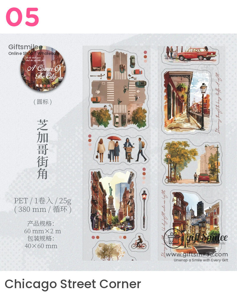 A Corner Of The City Roll Tapes | KS-RT-1707