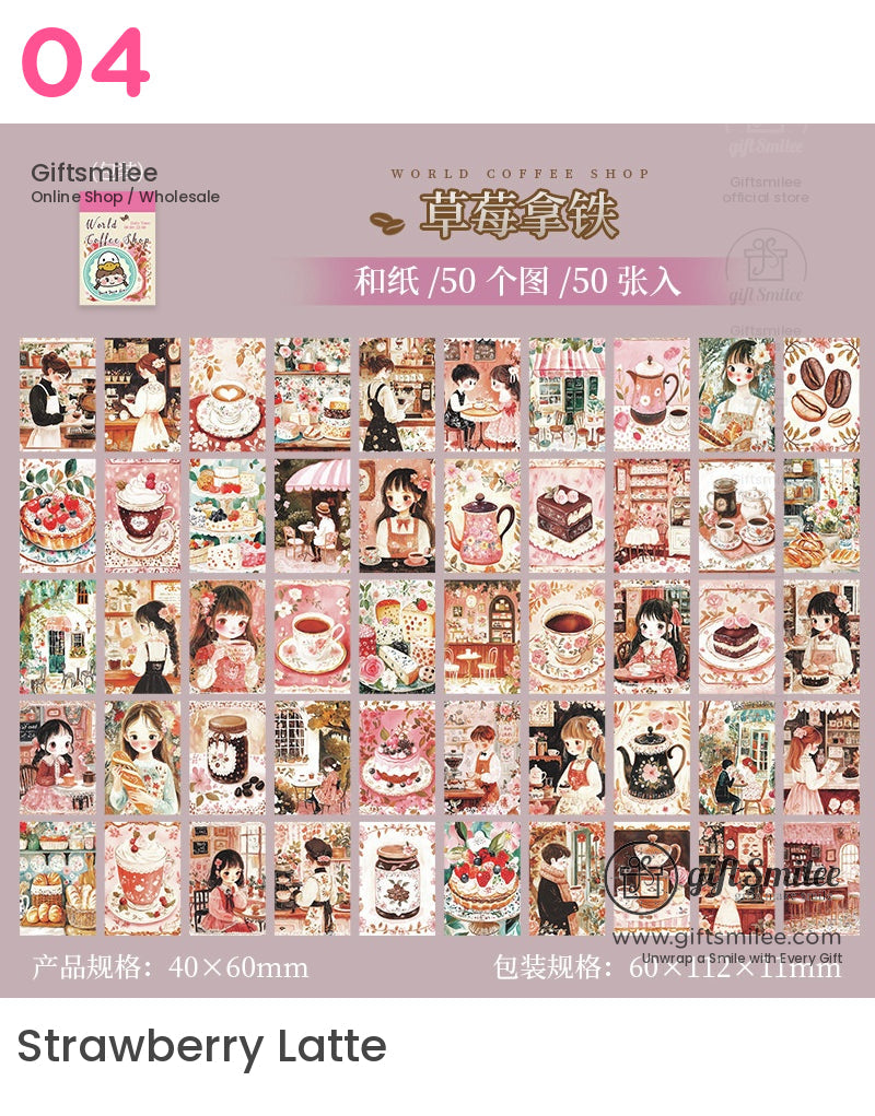 World Cafe Sticker Book | kids' crafts