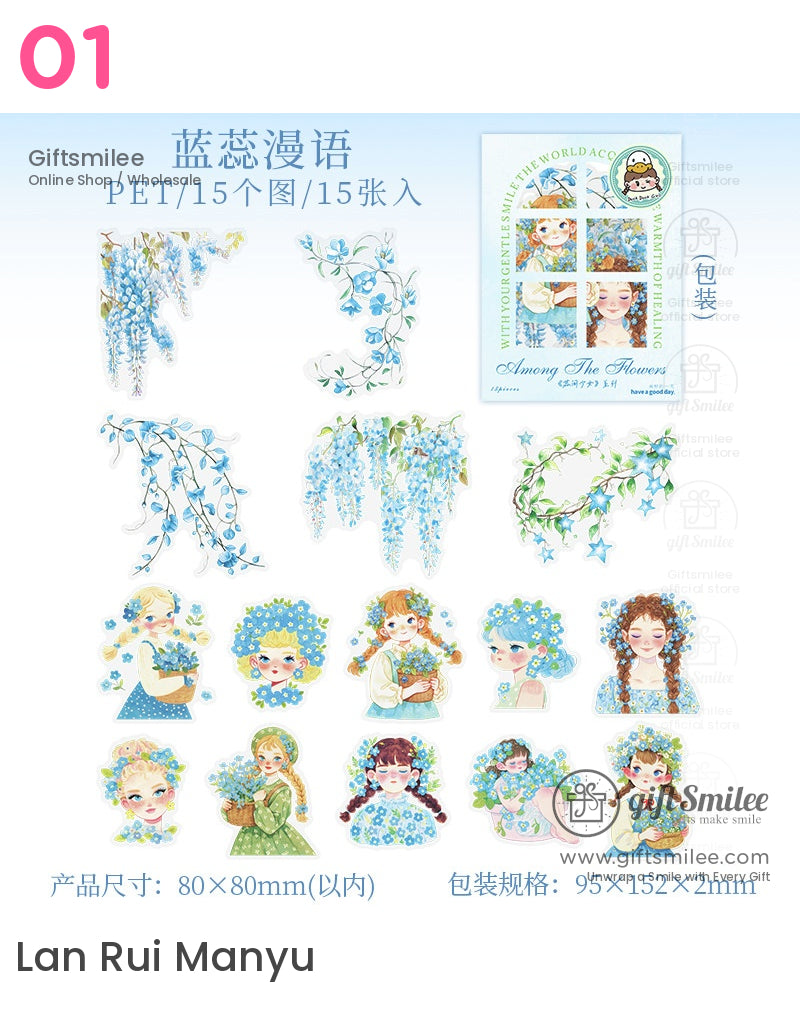Whimsical Floral Fairy Stickers | home life