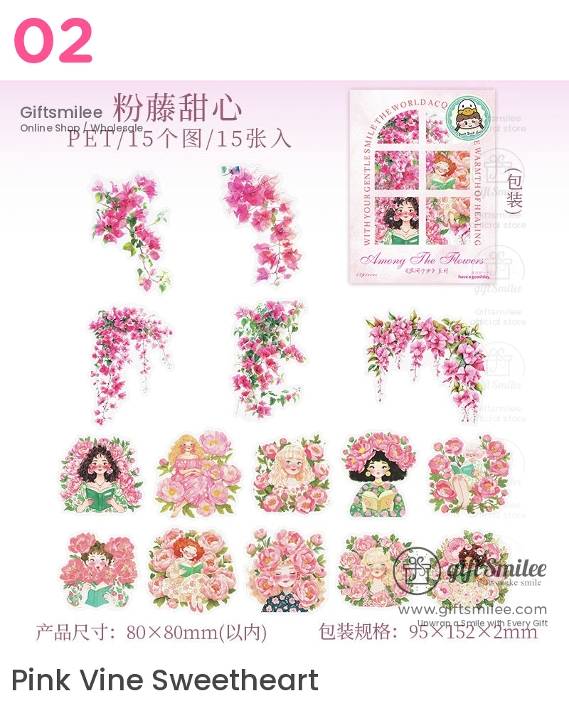 Whimsical Floral Fairy Stickers | home life