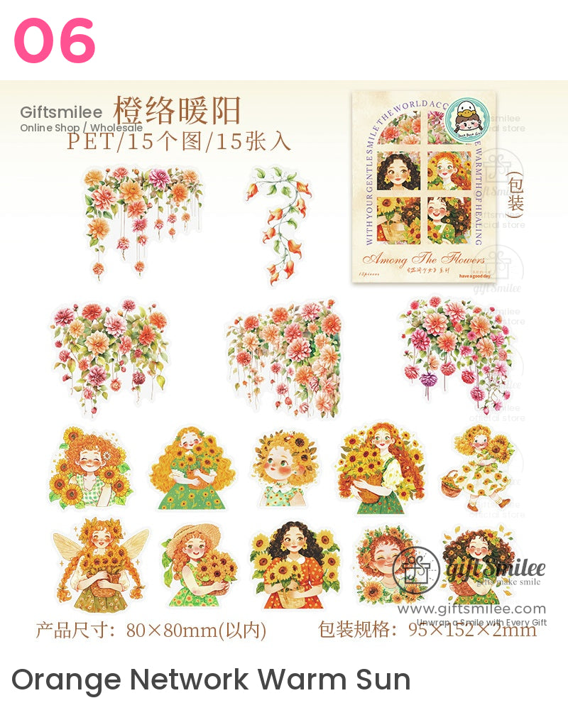 Whimsical Floral Fairy Stickers | home life