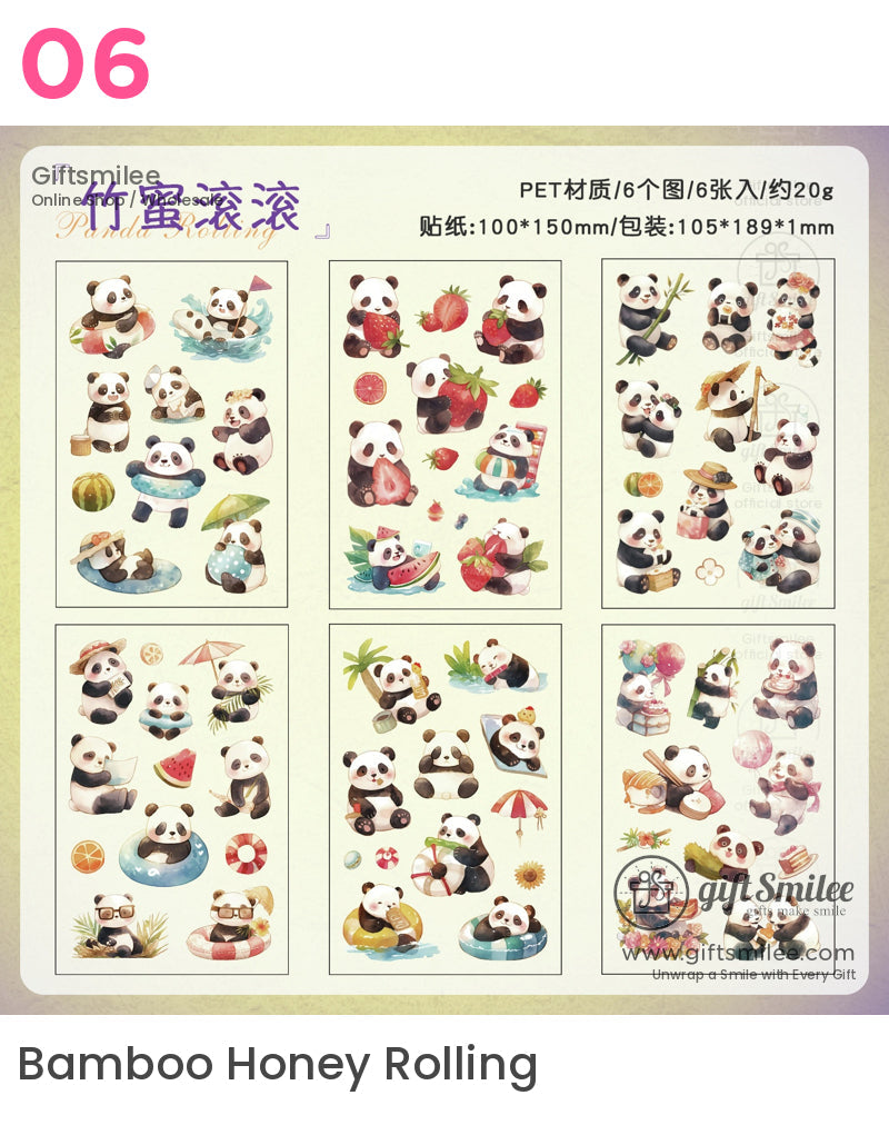 Kawaii Animal Bunny Panda Fox Bear Cat Stickers | boy friend