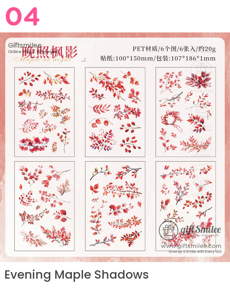 Seasonal Floral Stickers | erin condren