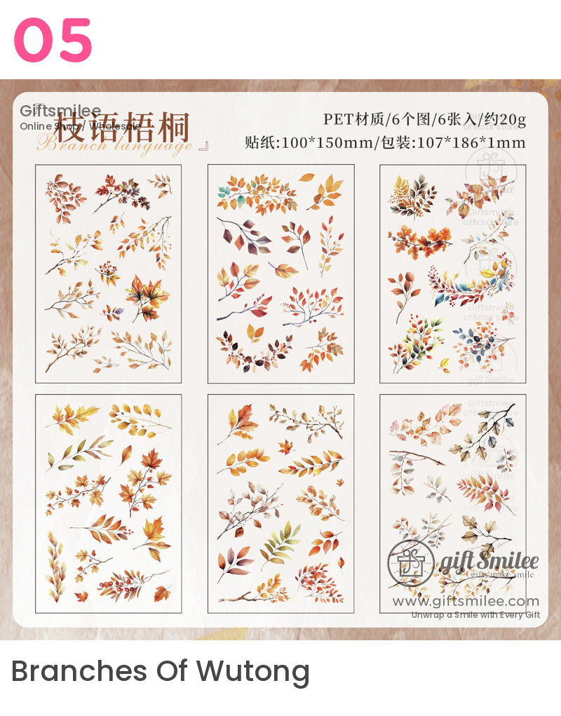 Seasonal Floral Stickers | erin condren