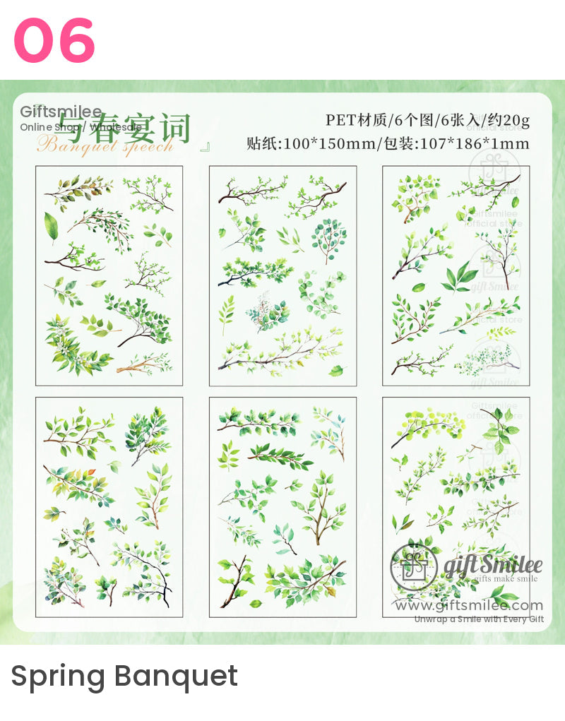 Seasonal Floral Stickers | erin condren