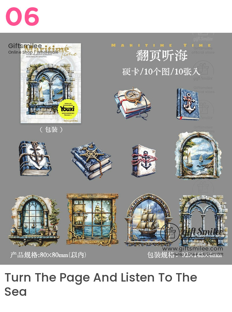 Maritime Adventure Stickers | kids crafting