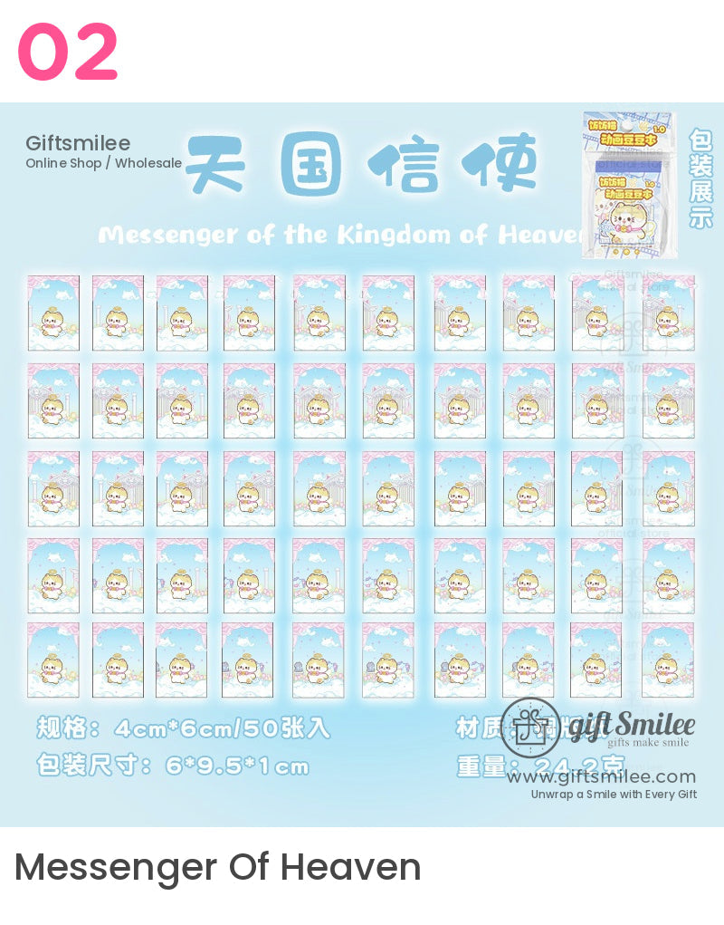 Kawaii Cat-Themed Mini Sticker Book | KS-SA-3964
