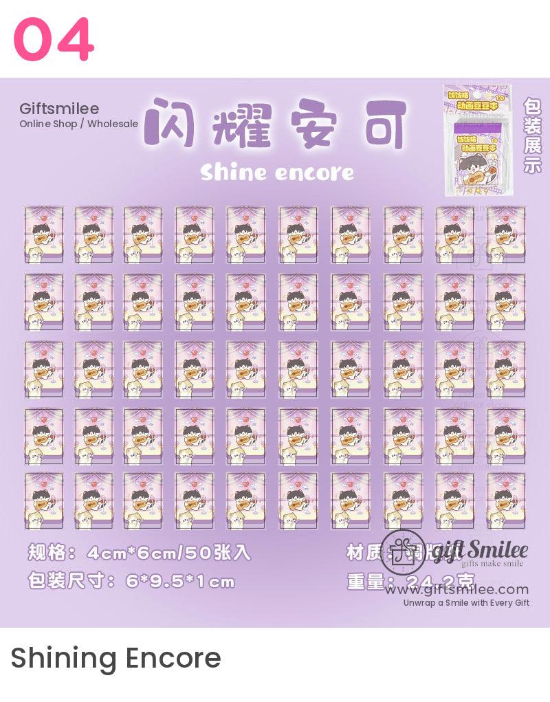 Kawaii Cat-Themed Mini Sticker Book | KS-SA-3964