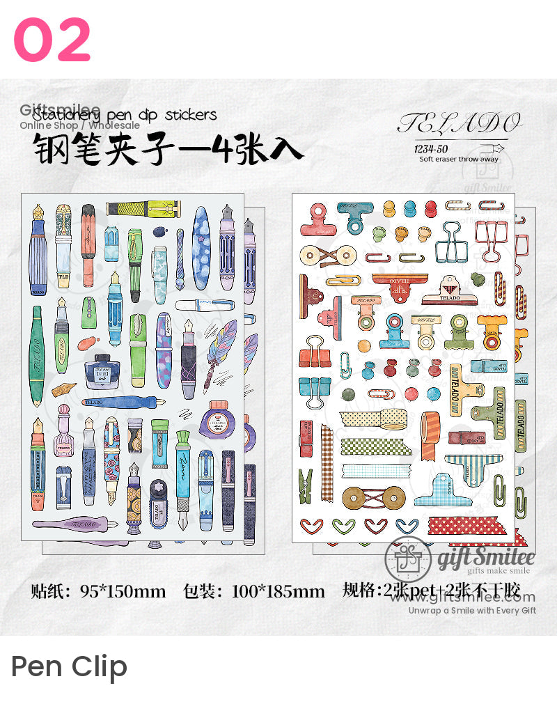 Retro Decorative Stickers | KS-SA-3974