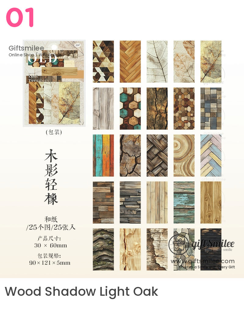 Rustic Vintage Stickers | KS-SA-4059