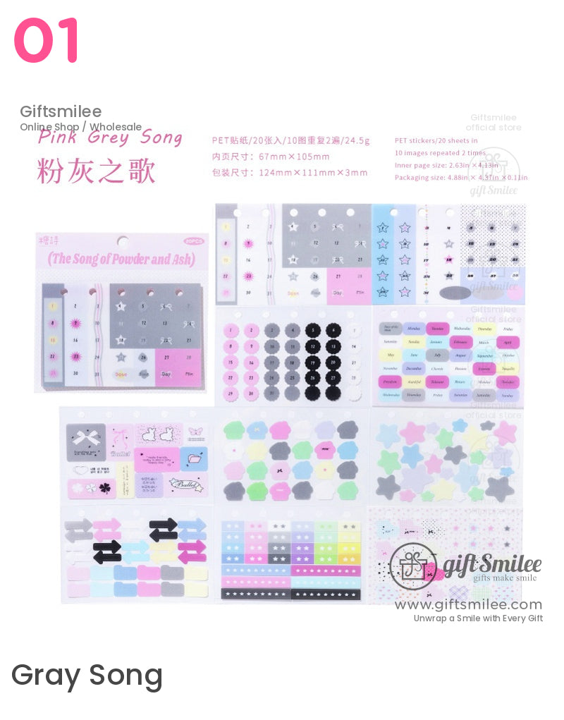 Journals And Crafts Stickers | KS-SA-4063