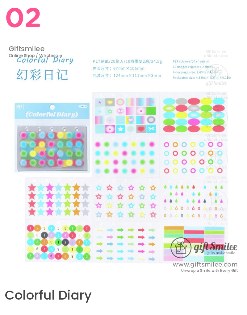 Journals And Crafts Stickers | KS-SA-4063
