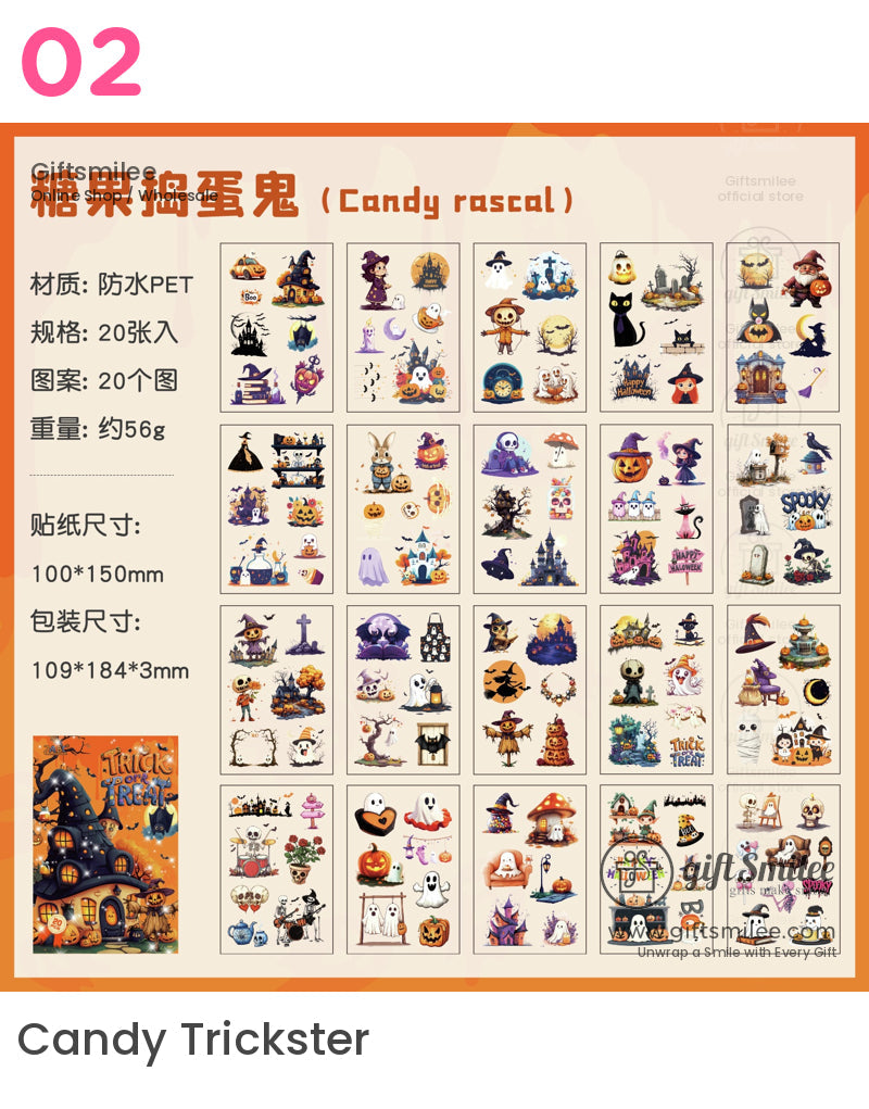 Halloween Sticker Book | KS-SA-4076