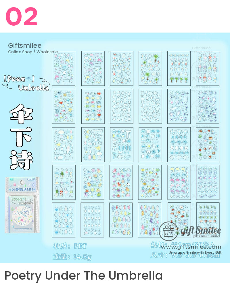 Mini Stickers Cute Stickers | KS-SA-4084