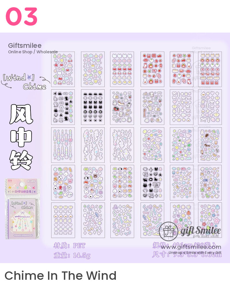 Mini Stickers Cute Stickers | KS-SA-4084