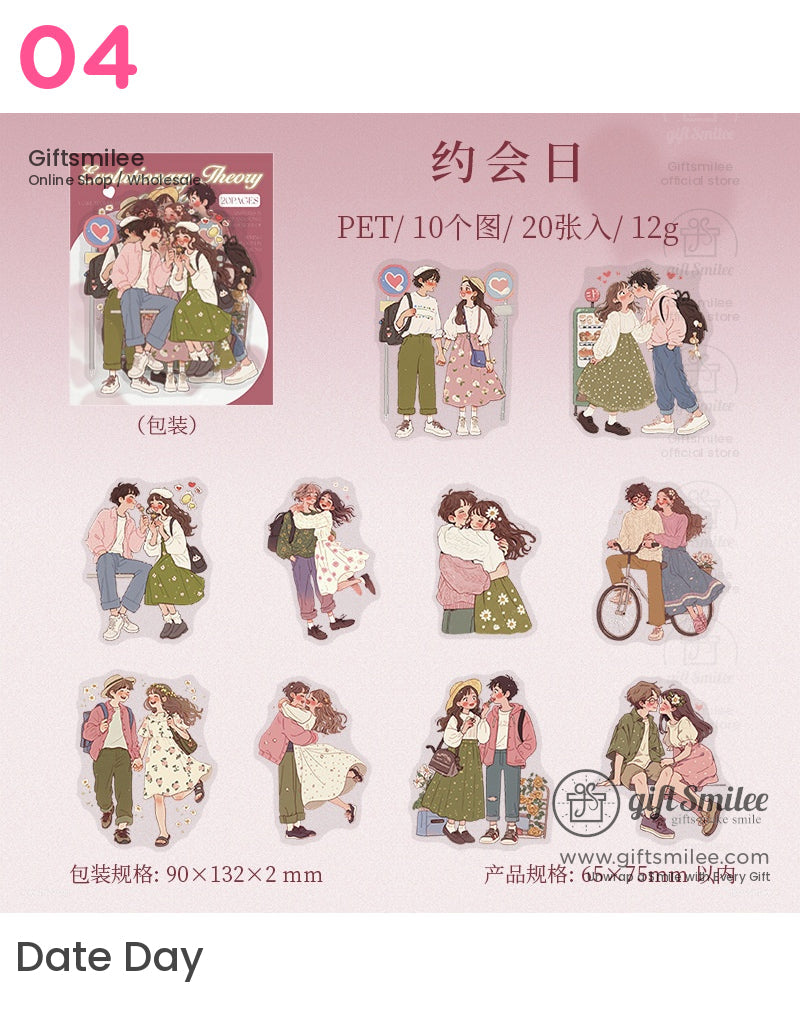 Wedding Celebration Illustration Stickers | KS-SA-4093