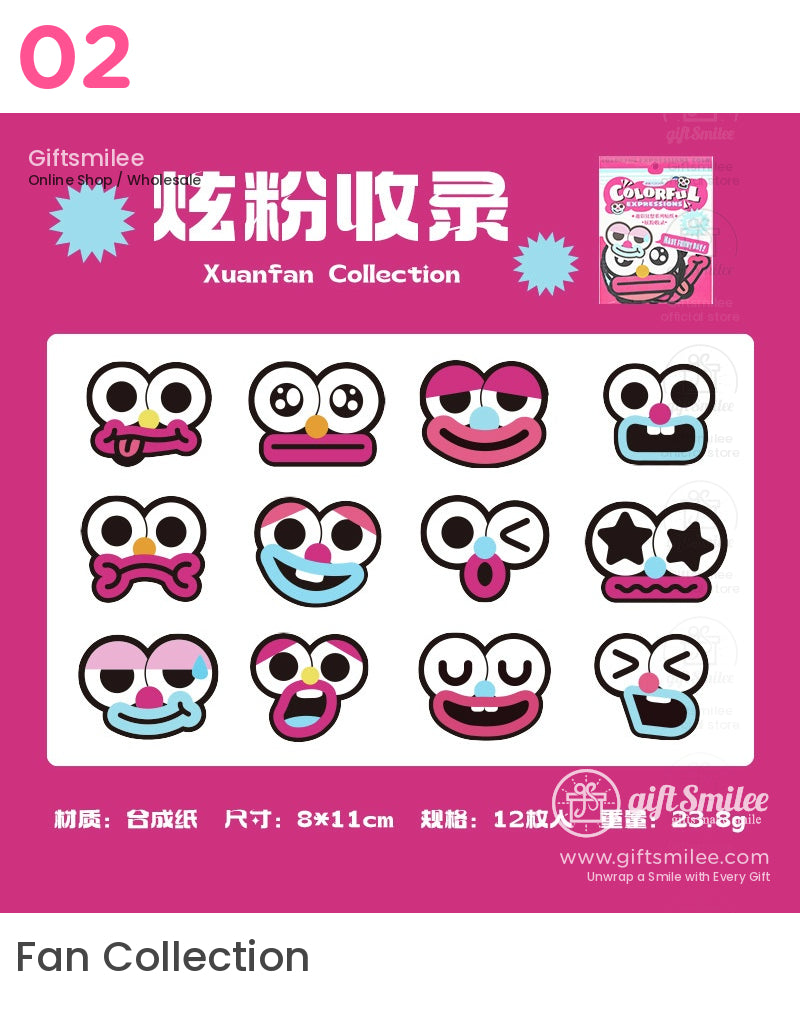 Fun Color Fantasy Sticker Packs | KS-SA-4120