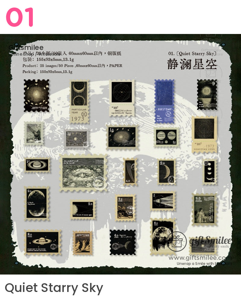 Philatelic Rhapsody Stickers | KS-SA-4130