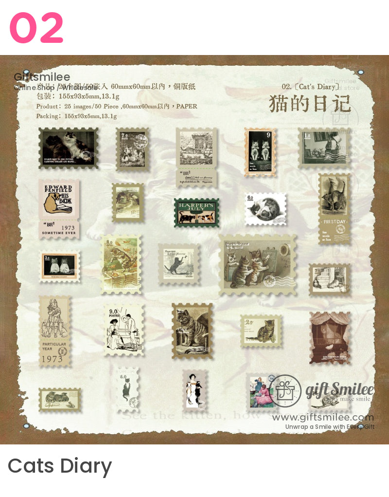 Philatelic Rhapsody Stickers | KS-SA-4130