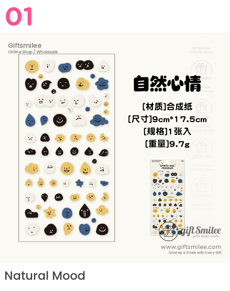 Emotional Freedom Stickers | KS-SA-4135