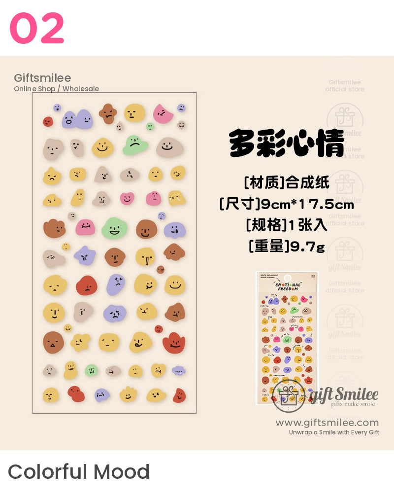 Emotional Freedom Stickers | KS-SA-4135