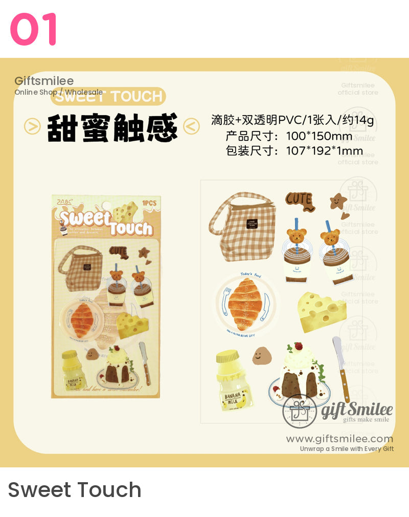 Baking Hut Stickers | KS-SA-4137